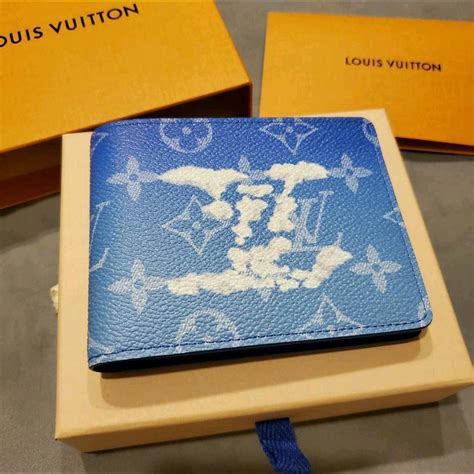 louis vuitton slender wallet clouds|louis vuitton slender wallet monogram.